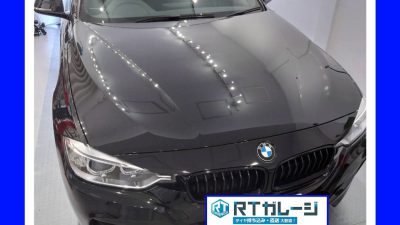 直送タイヤ交換　BMW３２０i　１９インチ　RFT　