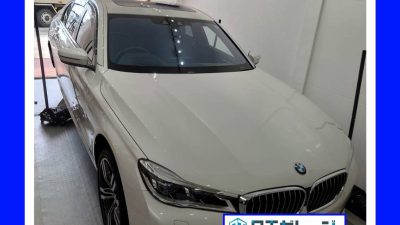 持ち込みタイヤ交換　２０インチBMW７シリーズ