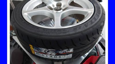 持ち込みタイヤ交換　１６インチ　トヨタ　MR-S