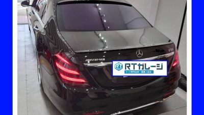 持ち込みタイヤ交換21インチ　ベンツ AMG　S63