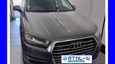 動画　直送タイヤ交換20インチ　アウディ　Q7