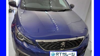 動画　直送タイヤ交換18インチ　プジョー308GT