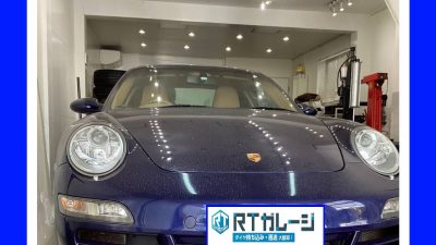 直送タイヤ交換18インチ　ポルシェ911カレラ