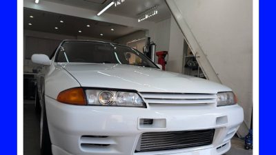 持ち込みタイヤ交換17インチ　日産BNR32GT-R
