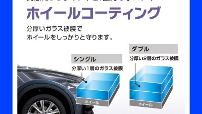 KeePer　ホイール洗浄＆ホイールコーティング