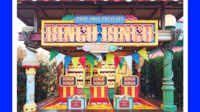 USJカーニバルゲーム（スペース・キラー＆バナナ・カバナ）バート＆アーニーのプロップショップ・ゲーム・プレイス（ここが簡単でオススメです！）