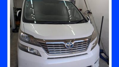 持ち込みタイヤ交換　18インチ　ヴェルファイア