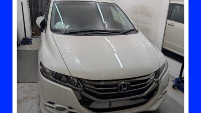 持ち込みタイヤ交換18インチ　ホンダ　オデッセイ