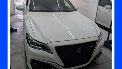 レンタルスタッドレスタイヤ交換　クラウン