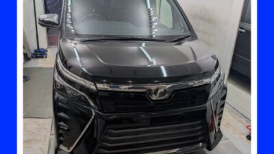 レンタルスタッドレスタイヤ交換　ヴォクシー