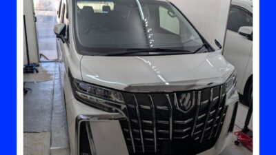 レンタルスタッドレスタイヤ交換　アルファード