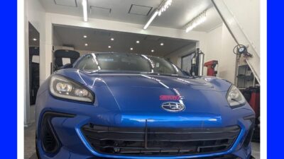 裏組タイヤ交換　１７インチ　スバル　BRZ