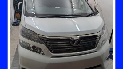 直送スタッドレスタイヤ交換　１６インチ　ヴェルファイア